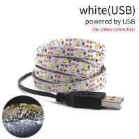 เทปไฟแถบไฟ Led 5V USB Rgb สำหรับไฟแบ็คไลท์สติ๊กเกอร์ตกแต่งโทรทัศน์ห้อง SMD2835ห้องนอนห้องครัวห้องนั่งเล่นตกแต่งโคมไฟ LED แถบโคมไฟสไตล์วินเทจ