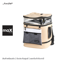 Furrytail กระเป๋าเป้ใส่สัตว์เลี้ยง รุ่น Go Glamping Foldable Cat Backpack