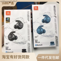 หูฟังเอียร์บัดหูฟังบลูทูธมินิ True Wireless สะท้อนแสง JBL ช่วยลดเสียงรบกวนอินเอียร์เล่นกีฬาป้องกันเหงื่อระบบโทร MarshMageegDyMvP