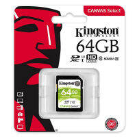 #dennise mall Kingston SD Card Canvas Select 64GB Class 10 ความเร็ว 80/10MB/s (พร้อมส่ง)