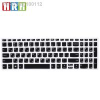 HRH Russian Language Silicone Keyboard Covers Keypad Skin Protector Protective Film For Lenovo Xiaoxin cao5000-15ideapad 320s