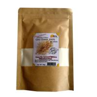 โอ๊ตไฟเบอร์ 100% บรรจุถุงคราฟท์  ขนาด 100 กรัม x 1 ซอง Oat Fiber คีโตทานได้