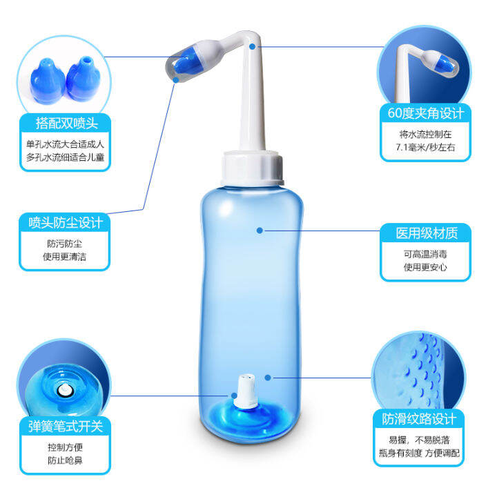 Nose washer for home nasal washing children's rhinitis and adults ...