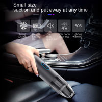 V6 Handheld Car Vacuum Cleaner Mini Vacuum Unique Parts 4000Pa Rechargeable Portable Car Ornaments for Auto Home