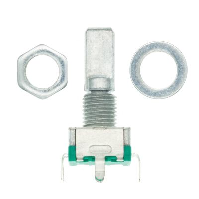 10pcs Rotary encodercode switch/EC11/ audio digital potentiometerwith switch5Pin handle length 20mm