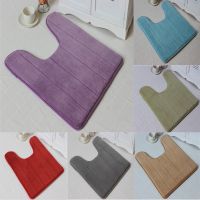 【CC】♦✻✧  Super Absorbent Floor Non-slip Carpets In Basin Bathtub Side Rug Shower Toilet Lid Cover