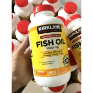 Viên uống Dầu Cá Kirkland Fish Oil 1000Mg 400 viên của Mỹ