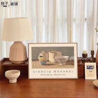 Morandi Morandi ภาพวาดแอบสแตรกต์บนผ้าใบภาพฝาผนังตกแต่งสไตล์นอร์ดิกภาพพิมพ์แขวนในห้องนอนสไตล์ภาพสีน้ำมันที่เรียบง่าย