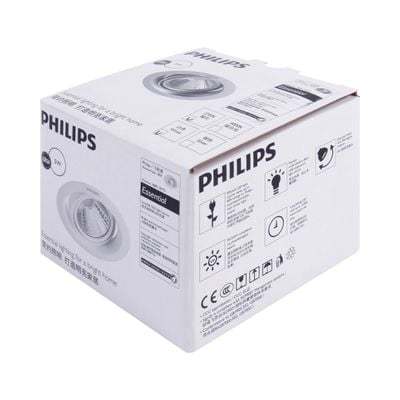 โปรโมชั่น-โคมดาวไลท์หน้ากลม-2-5-นิ้ว-led-5-วัตต์-warm-white-philips-รุ่น-59775-pomeron-5w-27k-สีขาว-ส่งด่วนทุกวัน