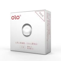 OLO pearl condoms 50-52- 54mm ถุงยางอนามัยกล่องขาวเงิน เเบบ มุก บรรจุ กล่องเล็ก 1 + 1 เเละ กล่องใหญ่