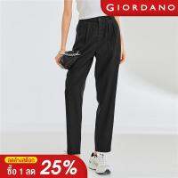 Giordano ผู้หญิง รู้สึกพับครึ่งยืดเอวบางเก้ากางเกง Free Shipping 05422059