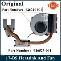 LSC Original For HP ENVY 17 BS 17 BS012tx 17 BS013tx Heatsink and Fan CPU And GPU Cooling Module 926523 001 926724 001 Fast ship