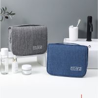 Travel Zipper Oxford cloth Cosmetic Makeup Bag Toiletry Case Wash Organizer Storage Hanging Pouch Reusable Organizer for Women