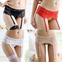 CODpz119nb Womens Lace Stocking Holder Garter Belts Suspender Adjustable G-string Gift