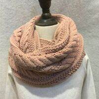 【Miki Xinyuan】 New WinterKnittedScarf Unisex Lovers Couples Ring Snood Scarves RoundScarfYG470ถักที่อบอุ่น