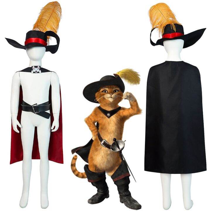 puss-in-boots-cosplay-kids-costume-hat-cloak-belt-anim-cartoon-puss-cosplay-halloween-carnival-party-costumes-for-boys-girls