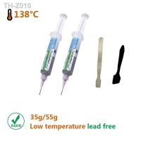 ✼◈∏ Needle-tube Type Lead-free Low Temperature Solder Paste Sn42Bi58 Melting Point 138℃ Patch smd Repair Welding Tin Solder Paste