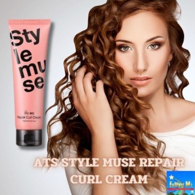 ATS Style Muse Repair Curl Cream ช่วยให้ลอนมีความยืดหยุ่น เด้งกระชับตลอดวัน 150ml