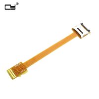 Micro SD TF Memory Card Kit Male to Female Extension Cable Soft Flat FPC Cable Extender 10cm