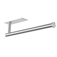 304 Stainless Steel Paper Towel Holder No Punching Kitchen Paper Towel Holder Storage Holder Dishcloth Holder