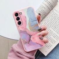 เคสสำหรับ Samsung Galaxy S22 Bags S 22 Plus เคสปกแบบพิเศษซิลิโคนป้องกัน Funda เนื้อหินอ่อนที่ใส่สำหรับซัมซุง Samsung S22 Capa Phone Cas