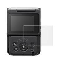 กระจกเทมเปอร์ LCD มีกาวในตัว V10ปกป้องหน้าจอกล้องวล็อกกิ้ง V10 Powershot ซองสำหรับแคนน่อน