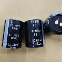 10PCS-2PCS 8200UF 63V original electrolytic capacitor 63V8200UF 35*50MM