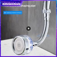 ✼ Kitchen Faucet Aerator Adjustable Swivel Head Rotating Nozzle Water Filter Bubbler Kitchen Sink Splashproof Water Tap Extender