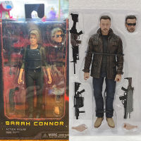 NECA T Erminator รูป T Erminator T-800โชคชะตามืดซาร่าห์คอนเนอร์รูปการกระทำคริสต์มาสตุ๊กตารูปแบบสะสมของเล่นของขวัญวันเกิด