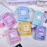 Mini Photo Album 3-Inch Sanrio Kuromi Storage Photo Album Sanrio Card Holder Mini Truck Card Binder kawaii Folder Girls Gift  Photo Albums