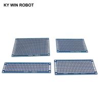 【YF】™  4pcs 2x8 3x7 4x6 5x7 cm blue double sided prototype pcb Board