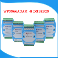 DS18B20กล่องโมดูลปรับอุณหภูมิ8ช่องRS485 Modbus Communication-WP3066ADAM