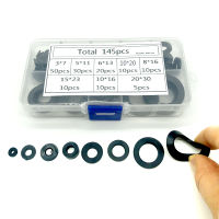 8 Sizes Black Insulation Ring Rubber Flat Washer Gasket Assortment Kit M3 M5 M6 M8 M10 M15 M20 Home Improvement