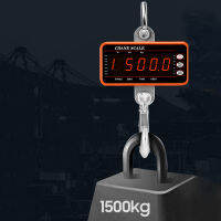 1500กก./3306lbsเครื่องชั่งน้ำหนักดิจิตอลพร้อม65ftรีโมทคอนโทรลHeavy Duty Crane Scale LEDหรี่แสงได้อุตสาหกรรมเครื่องชั่งน้ำหนักตะขอ-dfgsrertersd