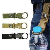 Klip dudukan botol air multifungsi botol air nilon anyaman gesper kait mendaki sabuk Carabiner ransel kait gantungan