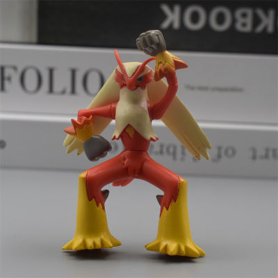 Blaziken รูปปั้นของเล่นโมเดลโปเกมอนทำจาก PVC Pocket Monster ของขวัญของเล่น #39