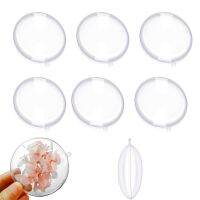 10Pcs Fillable Clear Flat Ball Home Decor Wedding Candy Christmas Patry Photo DIY Ideas Ornament Garden Bauble Jewelry Gifts Box