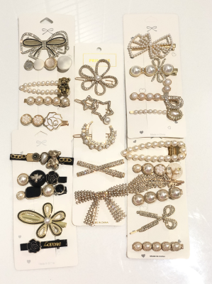 [BABY]กิ๊บติดผม กิ๊บมุก แบบสาวหวาน งานสวยมาก 6ชิ้น/เซ็ต 5pcs/set Hairpin Korean Style Hair Clips