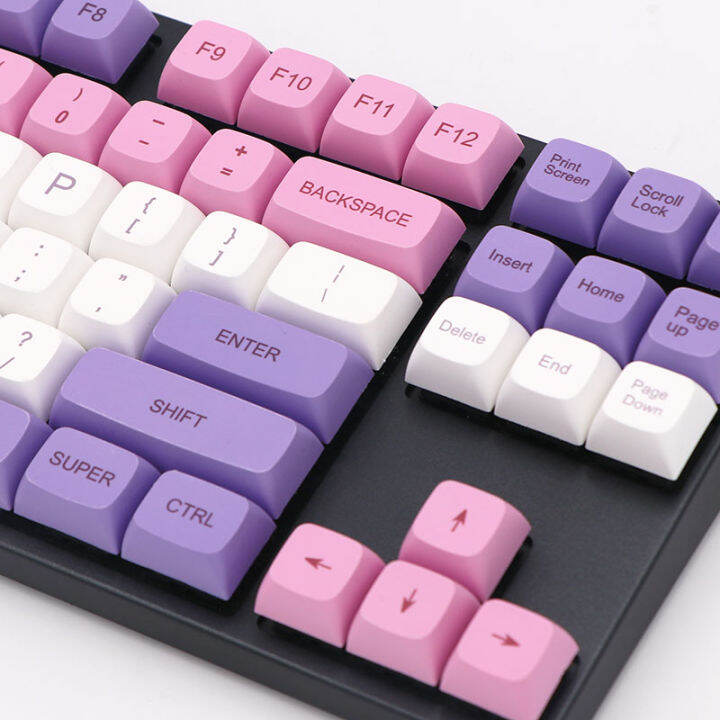 keypro-hana-ethermal-dye-sublimation-fonts-pbt-keycap-for-wired-usb-mechanical-keyboard-134-keycaps