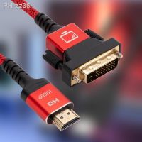 RYRA HDMI To DVI Cable HD 1080P Converter Adapter For Xbox Serries X PS4 TV Box DVD Projector Monitor DVI To HDMI Cable