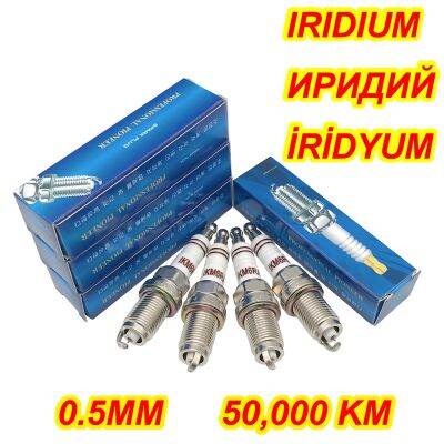 4pcs IRIDIUM Spark Plug EIX-BKR6 FOR IK20 IK16 IK20TT VK20 BKR6EIX RC8YC FR7DC K6RTI-11 K6RIU BKR7EIX BKR6EIX K6RIU BKR5EIX