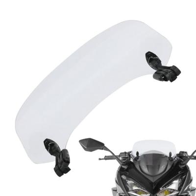 Motorcycle Windshield Raised Windscreen Extender Universal Windshield for Yamaha Suzuki Piaggio lovely