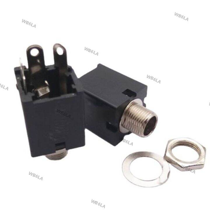 2/5/10pcs 3 Pin 6.35mm 6.5mm mono Female Headphone Plug Socket