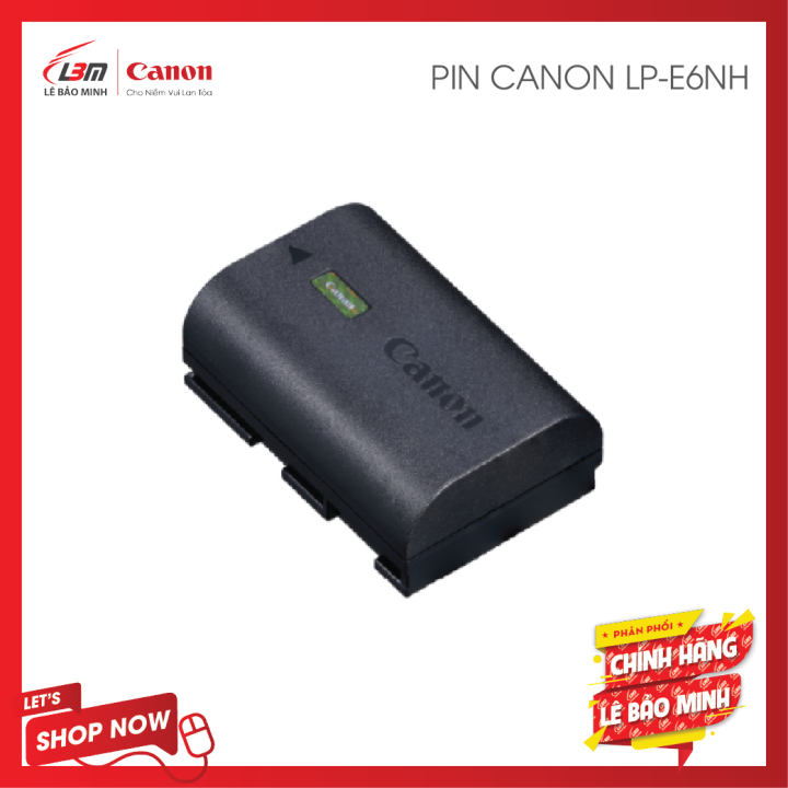 PIN Canon LP-E6NH (Dùng cho Canon EOS 6D II/5D IV/R/R5/R6)