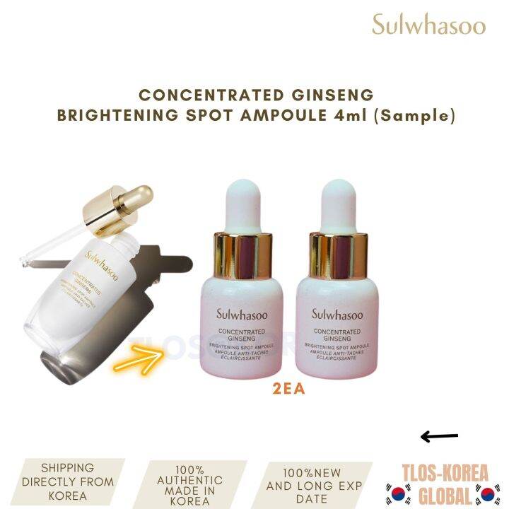 [SULWHASOO] Concentrated Ginseng Brightening Spot Ampoule 4ml