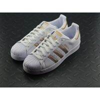 สินค้าใหม่แฟชั่นที่ดีที่สุด A1122D Superstar White Gold Women Men Shoes Unisex Sneakers