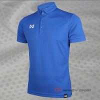 Warrix เสื้อโปโล รุ่น BUBBLE WA-3324 สีน้ำเงิน