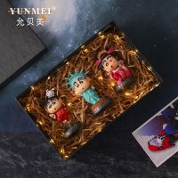 Hot Sales Little Newbie Figure Chinese Kung Fu Geisha Cross-dressing Anime Peripheral Ornament