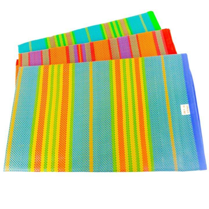Plastic Sleeping Mat Banig Beach Camping Mat Bedding Pads Floor Mat