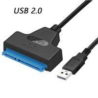 Congdi Usb Sata 3สาย Sata เป็น Usb อะแดปเตอร์3.0สูงสุด6 Gbps รองรับหน่วยความจำภายนอก Ssd 2.5นิ้วฮาร์ดไดรฟ์22 Pin Sata Iii A25 2.0